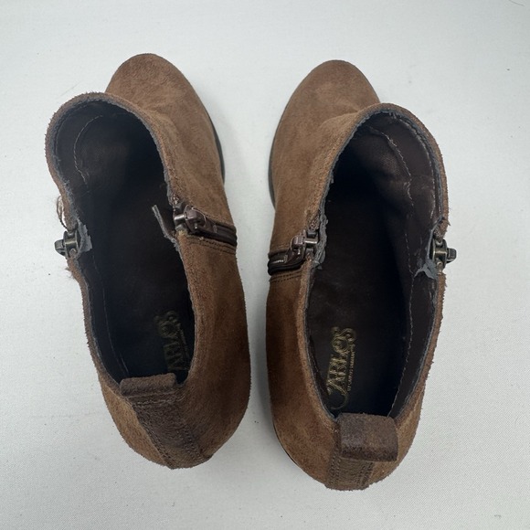 CARLOS by Carlos Santana Brie Brown Zip Ankle Boots Womens Size 8M - Picture 6 of 9